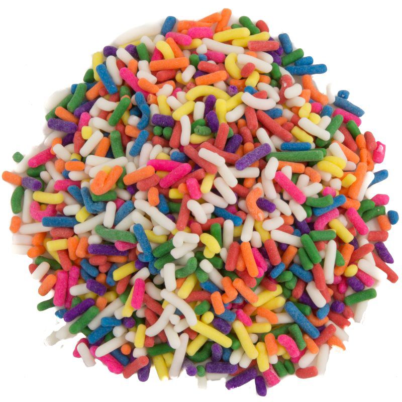 Pastel Candy Rainbow Sprinkles  Shop Rainbow Candy Sprinkles, Rainbow  Candy Shapes - Sweets & Treats™