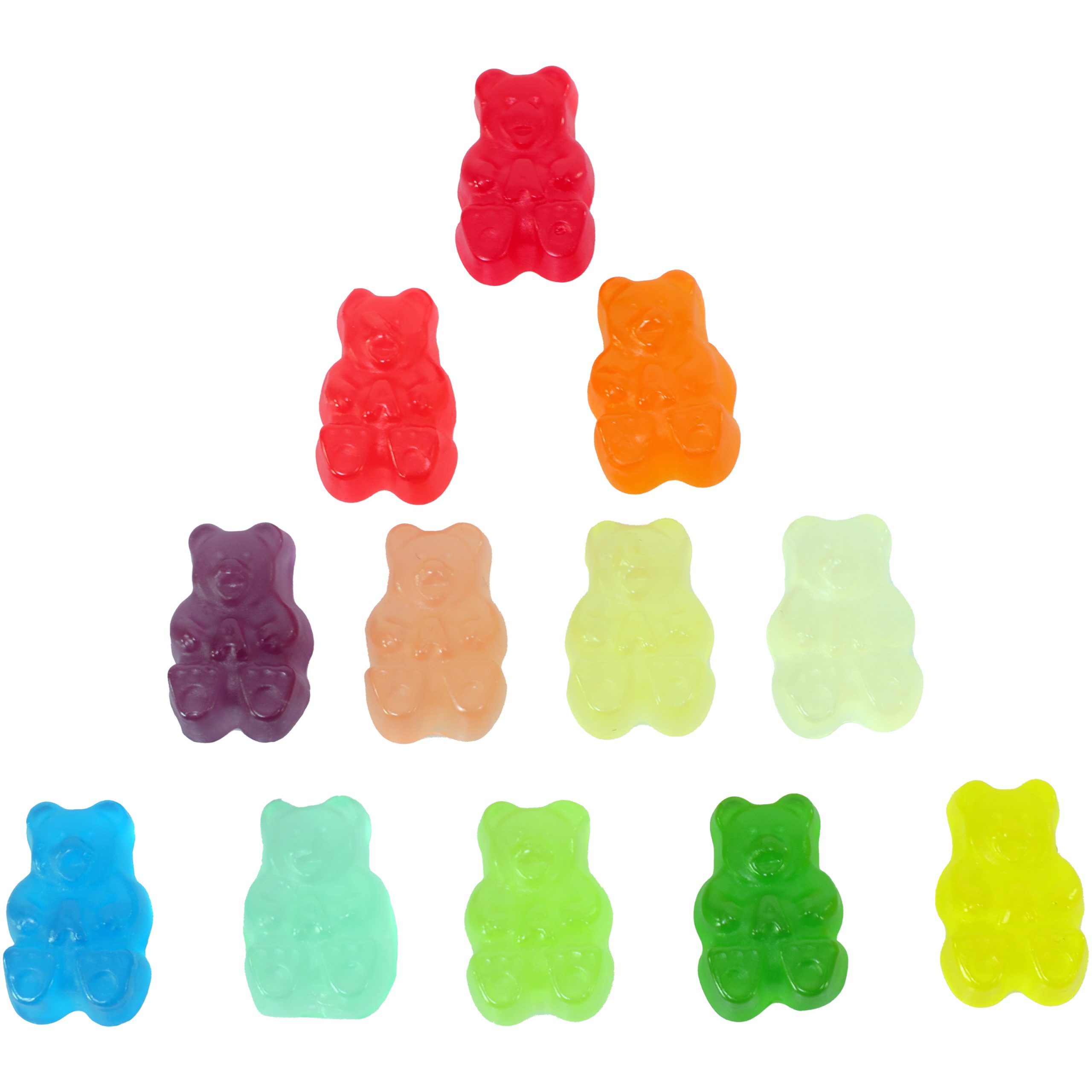 12 Flavor Gummi Bears TR Toppers